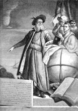 Jean CABOT à Venise et ses trois fils