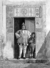 Costume de femme tunisienne