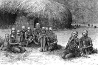 Jeunes filles MASSAÏ