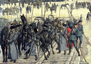 L'armée russe en MANDCHOURIE