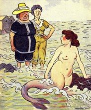 La sirène de la plage