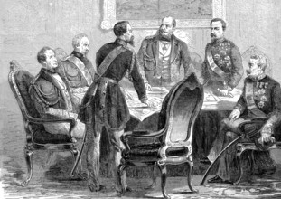 Le Prince de CARIGNAN au Ministère de la Guerre à TURIN