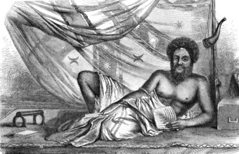 Le Roi des Îles FIDJI en 1869