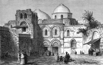 Le Saint Sépulcre, JERUSALEM