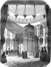 Intérieur de l'Eglise du Saint Sépulcre, JERUSALEM