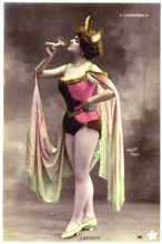 L'artiste Lacroix dans "Les Faunes, à l'Européen