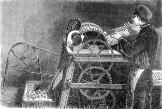 Machine à rogner les bougies