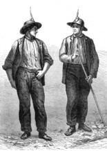 Mineurs des Cornouailles, Angleterre