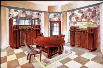 Mobilier moderne et décor- 1930