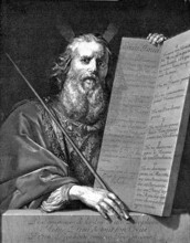 MOÏSE (Bible) et les tables de La Loi