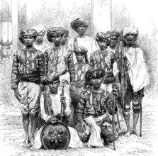 Types musulmans de HAYDERABAD, Inde