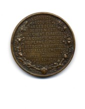 Affaire Dreyfus - Médaille Général Mercier