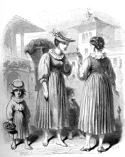 Paysannes de NOVARA, Italie