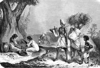 Paysans hindous du Sud de L'Inde