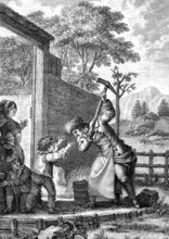 L'aqueduc détruit-Les Confessions de ROUSSEAU