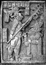 Sacrifice à Cuculcan, Mexique (Province du Yucatan)