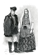 Sardaigne, jeunes époux