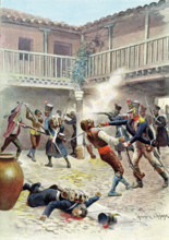 Siège de SARAGOSSE en 1809