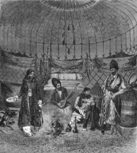 Turkmènes, festin religieux