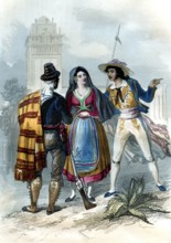 Types d'Espagne en 1862