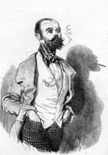 Un fumeur en 1856