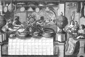 Un pâtissier au 17ème siècle
