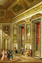 Un salon au 17ème siècle