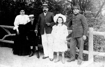 Une famille en 1918