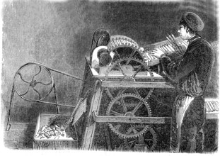 Machine à rogner les bougies