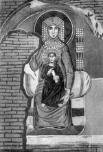 Fresque byzantine du IXème siècle