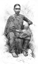 Une jeune fille Hindoue