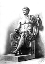 Statue de l'empereur romain CLAUDE