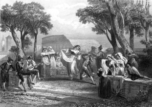 Les jardins Farnèse à ROME