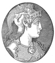 La Déesse romaine MINERVE