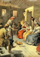 Noël en RUSSIE en 1894