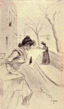 La parisienne au marché le jeudi