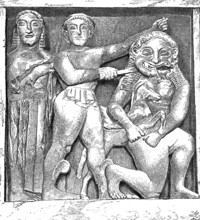 Persée tuant La Gorgone