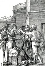 Décollation de Jean Baptiste par Albrecht DÜRER