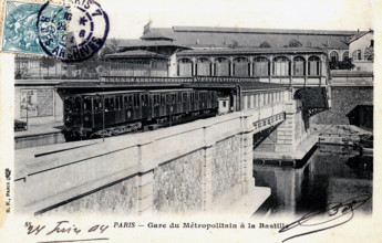 Station "BASTILLE" Paris Métropolitain
