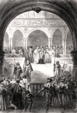 Execution à VENISE du Doge Marino Faliero