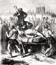 Supplice de Ravaillac par les Jésuites