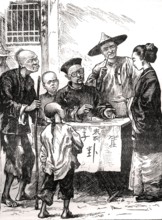 Un mage et devin chinois