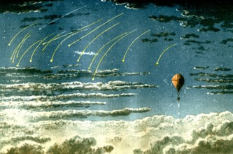 Etoiles filantes observées en ballon