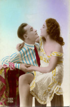 Carte postale - couple