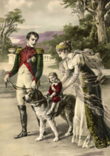 Napoléon 1er, Marie Louise et leur fils Napoléon II
