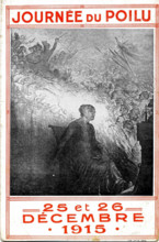 Affiche pour la journée du Poilu. 1915