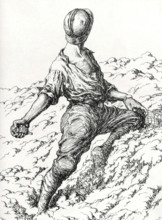 Droit, Le Grenadier lançant sa grenade