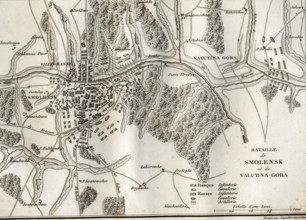 Plan de la bataille de Smolensk