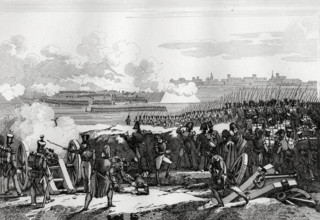 Prise du fort du Trocadéro