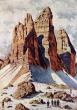 Fardel, La Guerre dans les Dolomites : soldats alpins au pied des 3 cimes du Lavaredo